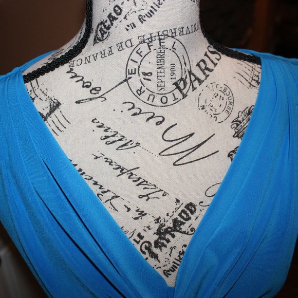 Ralph Lauren Evening Ruched Gown - Picture 4 of 7